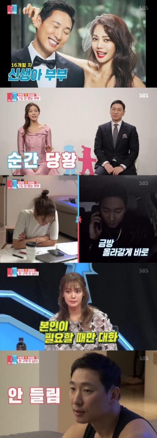 안현모-라이머 부부./사진=sbs 캡처