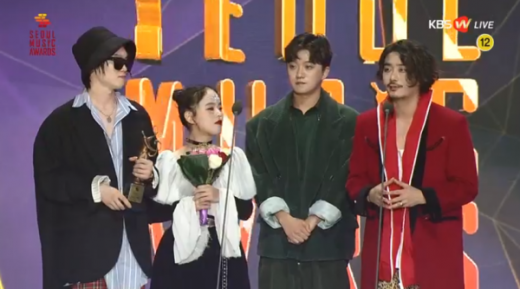 아도이 서울가요대상. /사진=KBSw 방송캡처