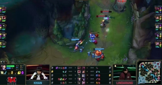 /사진=2019 LCK 방송 캡쳐