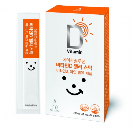 네오팜, ‘에이토솔루션 비타민D 젤리 스틱’ 출시