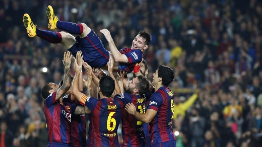 이제 리오넬 메시(맨 위)를 제쳐두고 FC 바르셀로나와 스페인 프리메라리가 역사를 논하기는 어려울 정도로 그가 남긴 족적은 엄청나다. /사진=로이터