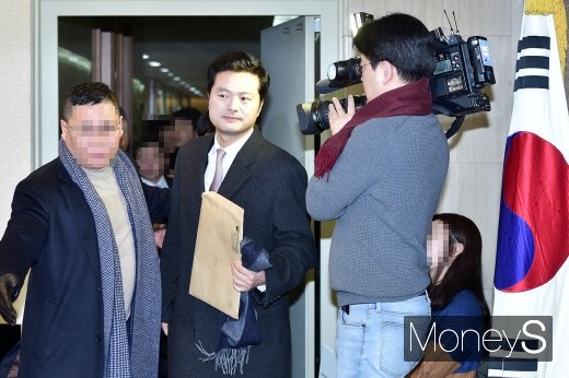 [머니S포토] 김태우, 기자회견