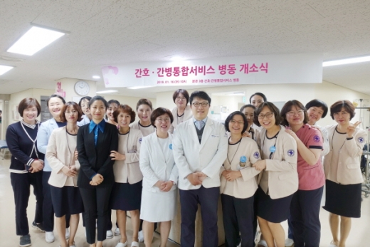 구포성심병원이 간호∙간병 통합서비스를 기존 25병상에서 56병상을 추가하여 총 81병상으로 확대 운영한다./사진=구포성심병원