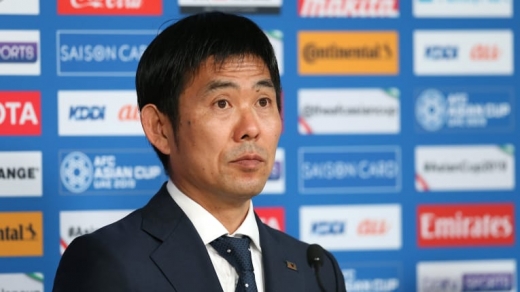 20일(한국시간) ‘2019 아시아축구연맹(AFC) 아시안컵’ 16강 사우디아라비아전을 앞두고 기자 회견 중인 모리아스 하지메 일본 축구 대표팀 감독. /사진=아시안컵 공식 홈페이지