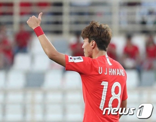한국 축구 대표팀의 주전 공격수 황의조. /사진=뉴스1