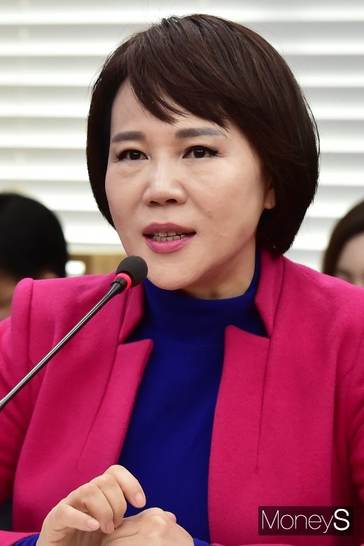 [머니S포토] 택시-카풀 사회적대타협기구 출범, 발언하는 전현희