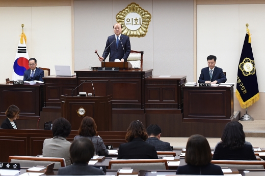 ▲22일 인천 부평구의회는 제227회 임시회를 개회했다. / 사진제공=부평구청