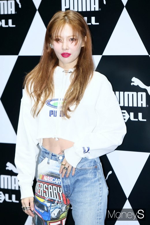 [머니S포토] 화려한 존재감 현아, 사랑 부르는 그녀