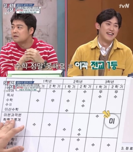 tvN '뇌섹시대-문제적 남자' 방송화면 캡처.