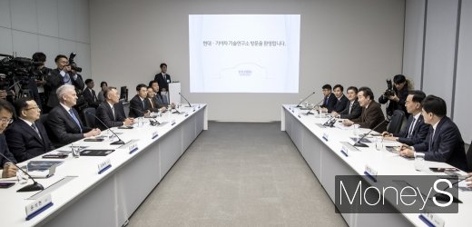 [머니S포토] 이낙연 총리, 화성 현대기아차 기술연구소 방문