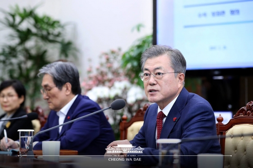 문재인 대통령./사진=청와대 페이스북