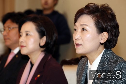 [머니S포토] 김현미 장관의 모두발언