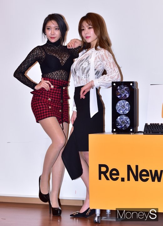 [머니S포토] 정주희-안정미 '살짝 비치는 시스루'