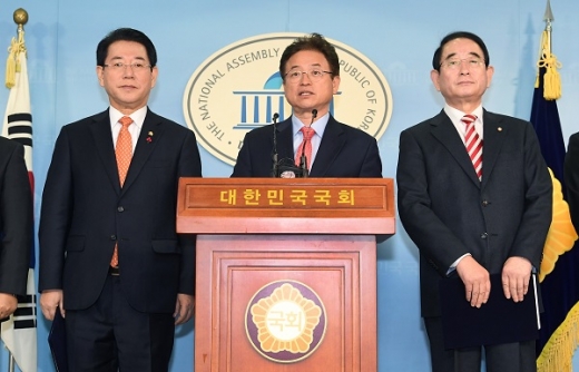 지역균형발전협의체 공동건의문 발표 모습. /사진=경상북도