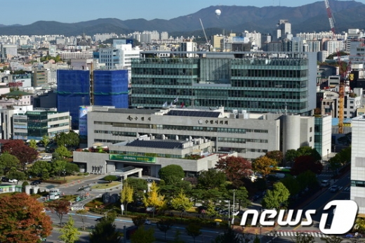 수원시청 전경. /사진=수원시