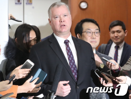 스티븐 비건 미 국무부 특별대표./사진=뉴스1 송원영 기자