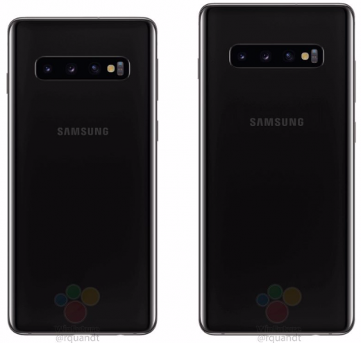 갤럭시S10(좌)과 S10 플러스. /사진=윈퓨처