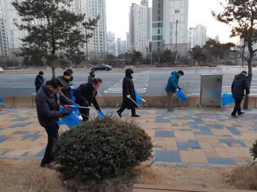 ▲ 깨끗한 화성시 만들기, 설맞이 대청소. / 사진제공=화성시