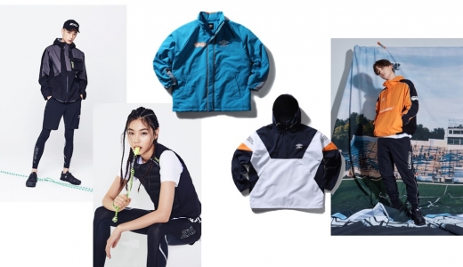 (왼) 모델 컷 2XU, (오) 상의 및 모델 컷 엄브로