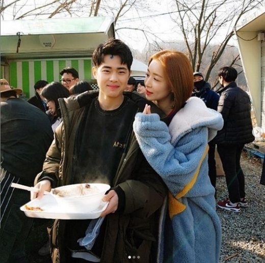 배우 조병규(왼쪽)와 윤세아. /사진=윤세아 인스타그램