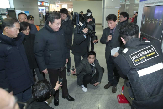 ▲ 이재준 고양시장, 이낙연 국무총리와 함께 설 대비 안전 점검 실시. / 사진제공=고양시