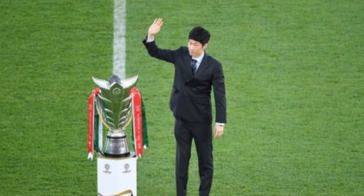아시안컵 결승전에 등장한 박지성. /사진=AFC 홈페이지