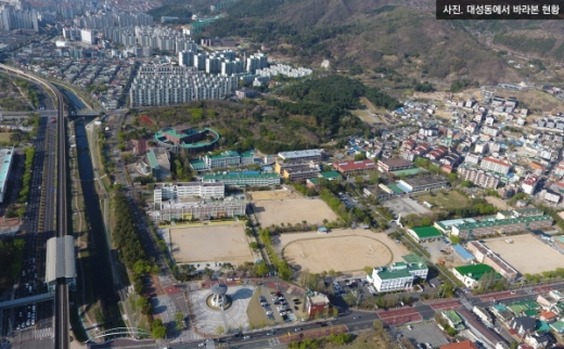 김해시 가야사 복원사업 2단계 구간 전경./사진제공=김해시