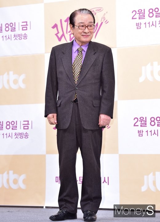 [머니S포토] 이순재, 명품 배우의 포스