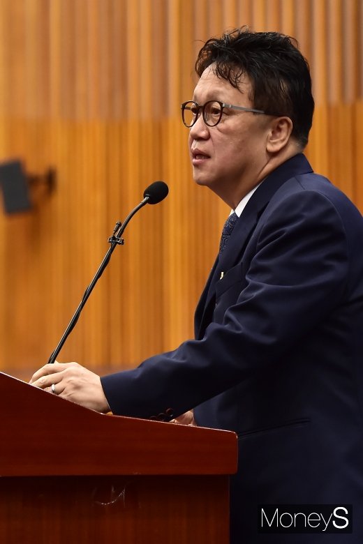 [머니S포토] 지자체 분쟁조정협의회 출범 축사하는 민병두