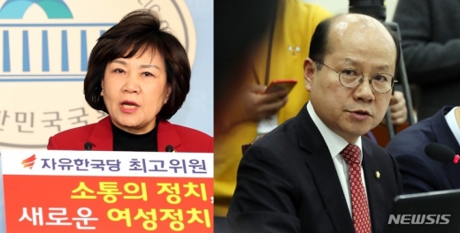 김순례 의원(왼쪽)과 이종명 의원./사진=뉴시스
