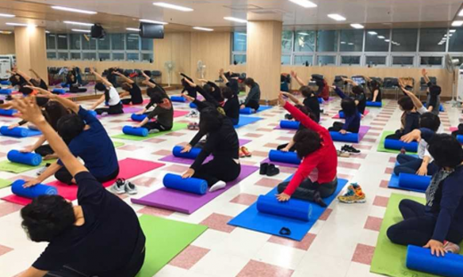 ▲ 안성시보건소, S-라인 만들기 운동교실. / 사진제공=안성시
