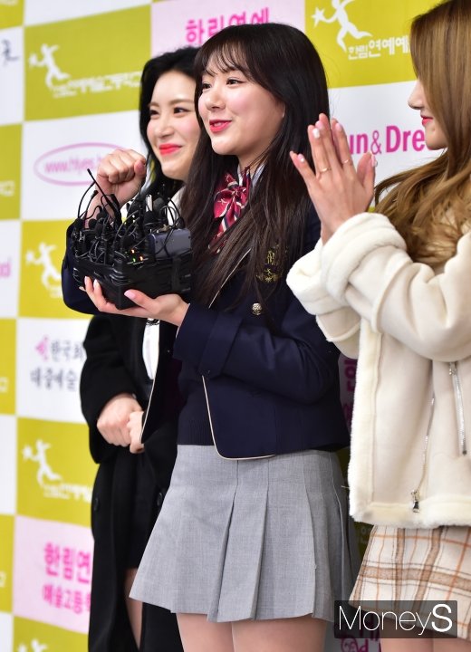 [머니S포토] 립버블 은별 '올해 더 열심히 활동할게요'