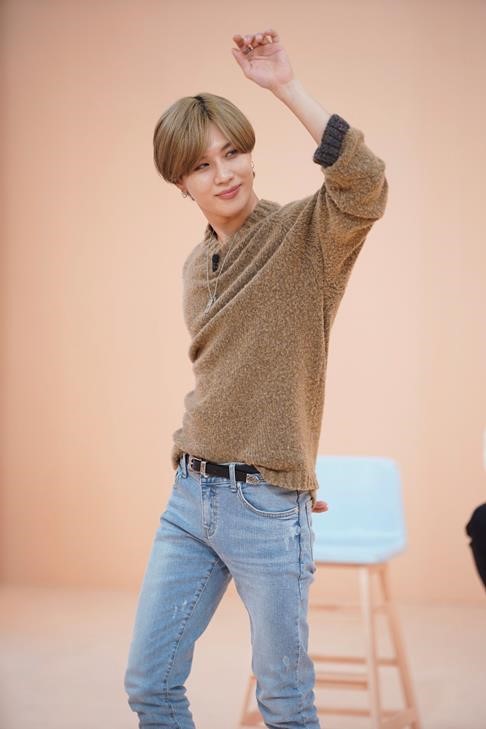 태민이 댄스 복사기에 도전했다. /사진=JTBC 제공