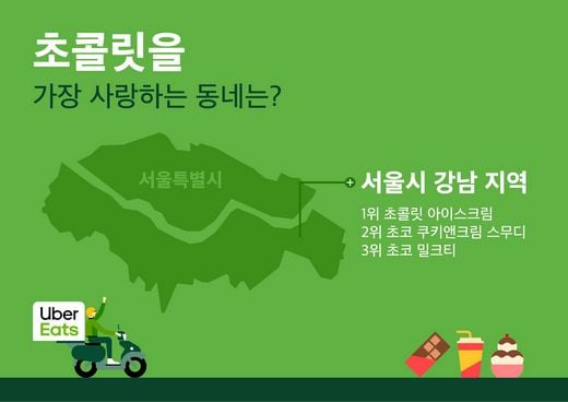 발렌타인데이 초콜릿을 가장 사랑하는 동네는?