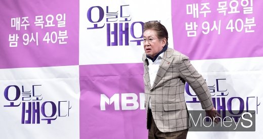 [머니S포토] 김용건, 예능감 살아있는 정우 아버님