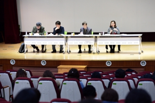 ▲ '화성비전 2040 시민의 생각함’ 공개토론회. / 사진제공=화성시