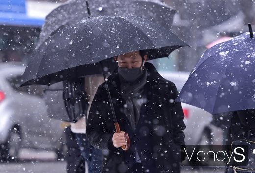 [머니S포토] 흰 눈이 펑펑