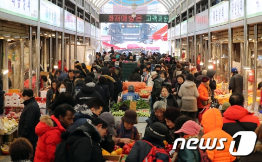 서울 동대문구 경동시장 자료사진. /사진=뉴스1 DB 