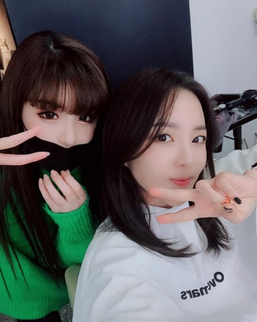 박봄(왼쪽)과 산다라 박. /사진=박봄 인스타그램