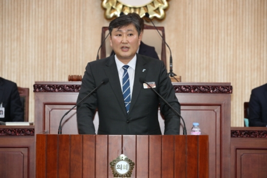 ▲ 시정질문에 나선 김서현 의원. / 사진제공=고양시의회