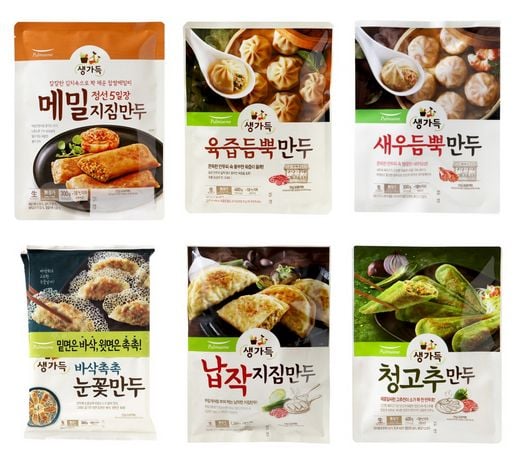 풀무원, ‘생가득 호떡만두’ 히트로 겨울 군만두… 전 연령층에 인기
