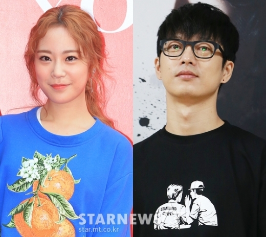 하현우 허영지 결별. 사진은 허영지와 하현우. /사진=스타뉴스