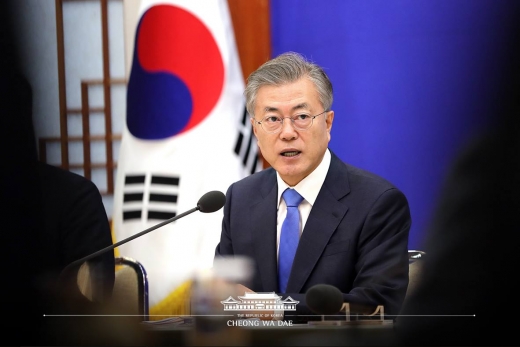 문재인 대통령./사진=청와대 페이스북