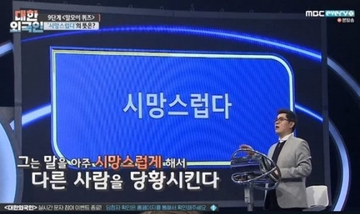 MBC에브리원 '대한외국인' 방송 캡처