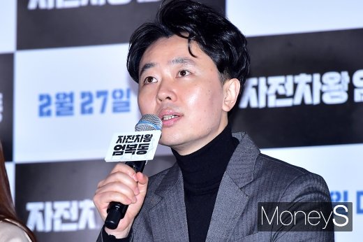 [머니S포토] 김유성 감독 '자전차왕 엄복동은 실화 바탕'