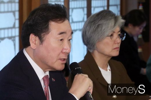 [머니S포토] 고위당정청, 모두발언하는 이낙연 총리