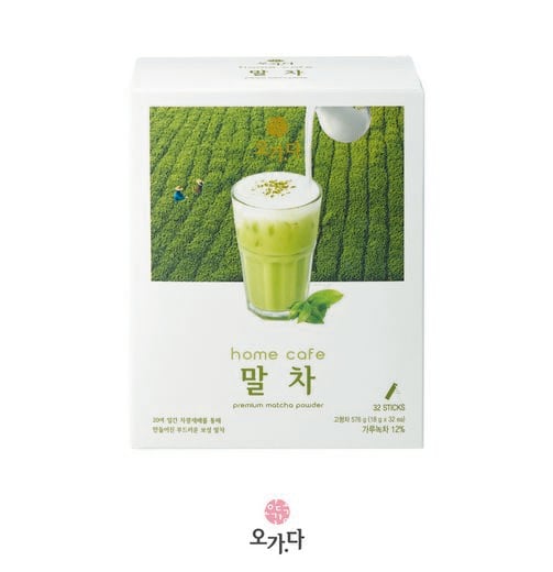 오가다, 최고급 녹차의 맛을 그대로 재현 … '말차' 스틱차 새로나왔어요