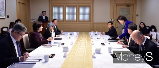 [머니S포토] 정부 포용국가 사회정책 성과 논의 관계장관회의