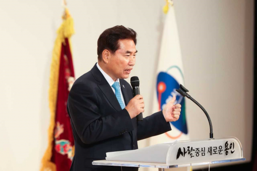 백군기 용인시장. /사진제공=용인시