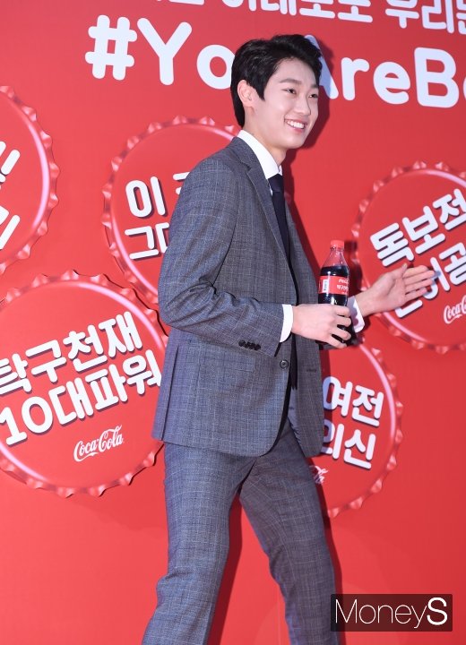 [머니S포토] 조대성 '탁구천재'
